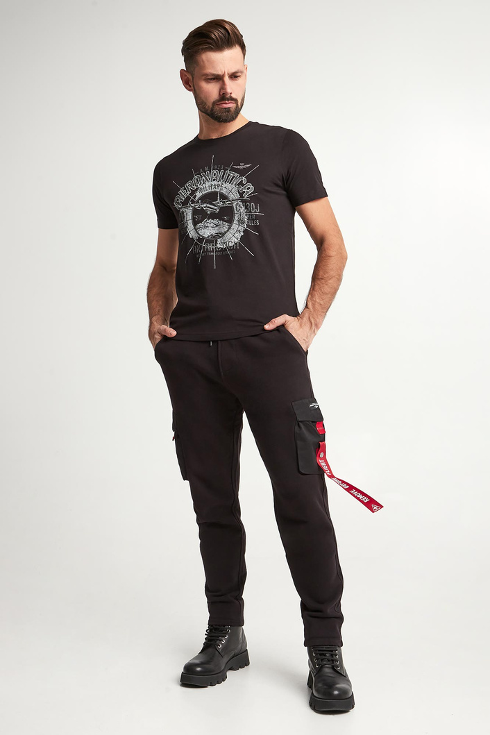 Spodnie dresowe męskie AERONAUTICA MILITARE