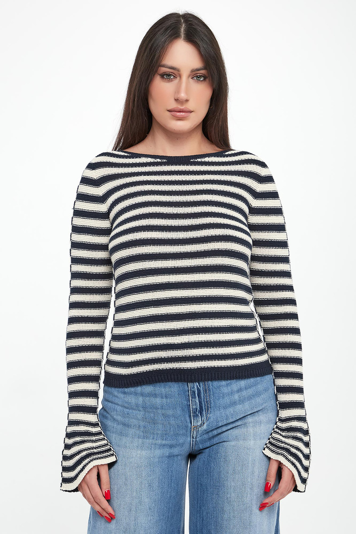 Sweter damski w paski TWINSET