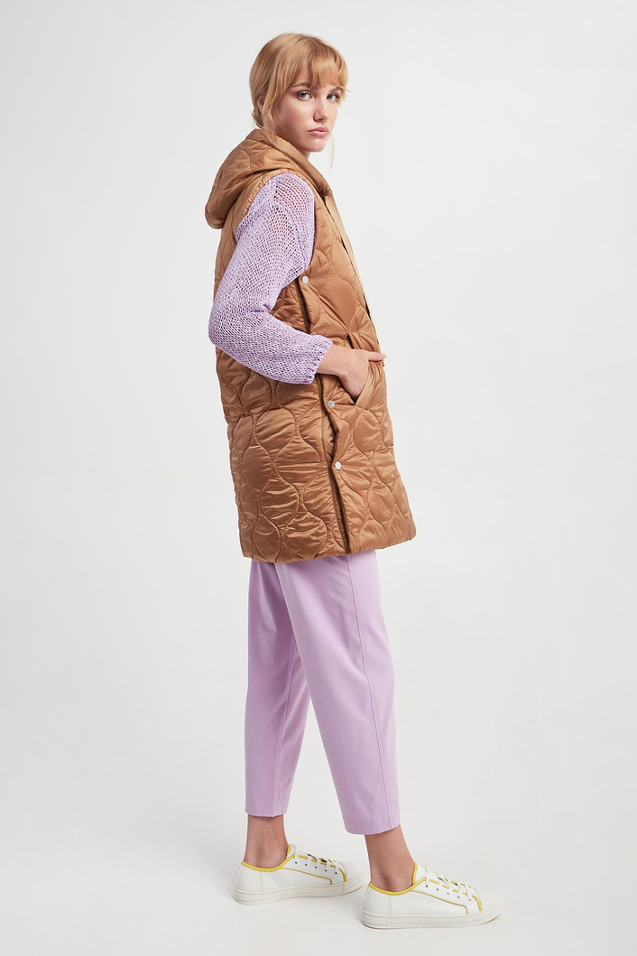 Kamizelka damska pikowana Bracco MARELLA MONOCHROME