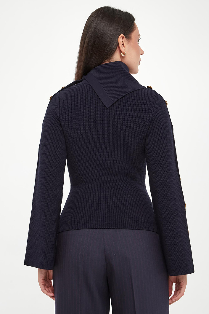 Sweter damski z golfem ELISABETTA FRANCHI