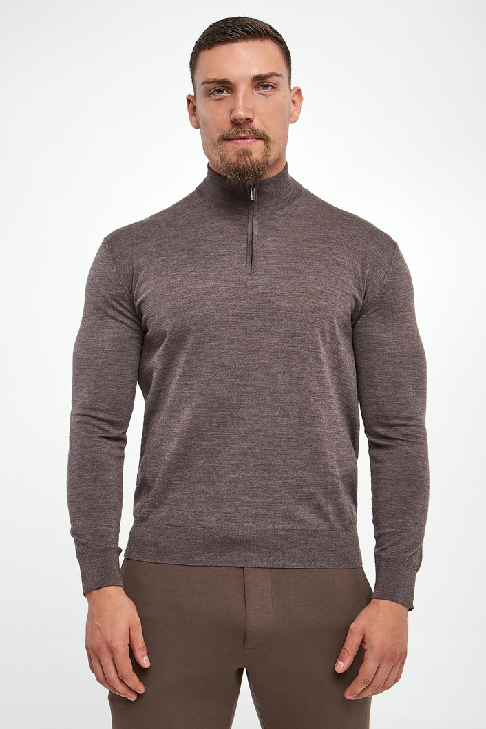 Sweter męski z wełny dziewiczej PAUL&SSHARK