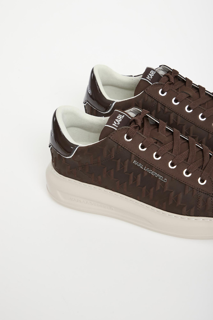 Sneakersy męskie skórzane KARL LAGERFELD