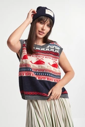 Kamizelka damska z alpaki Sughero WEEKEND MAX MARA