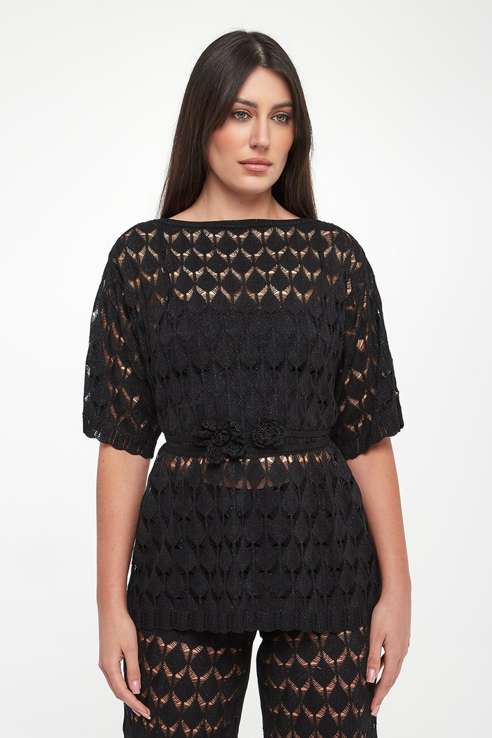 Sweter damski ażurowy TWINSET U&B