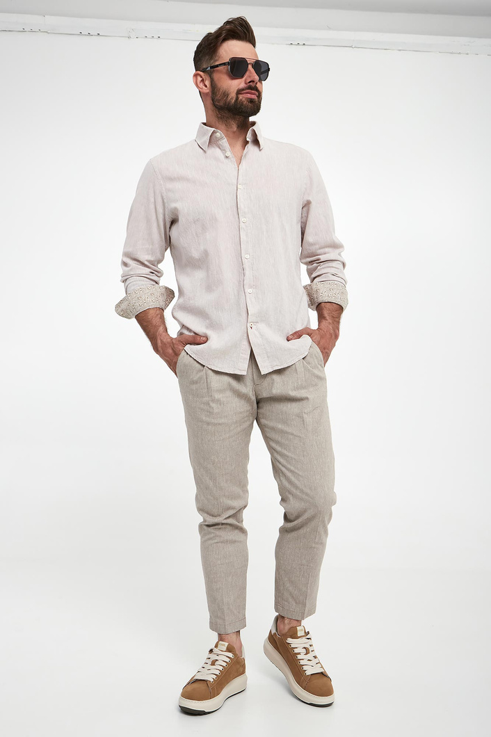 Koszula męska lniana Hanson JOOP! JEANS