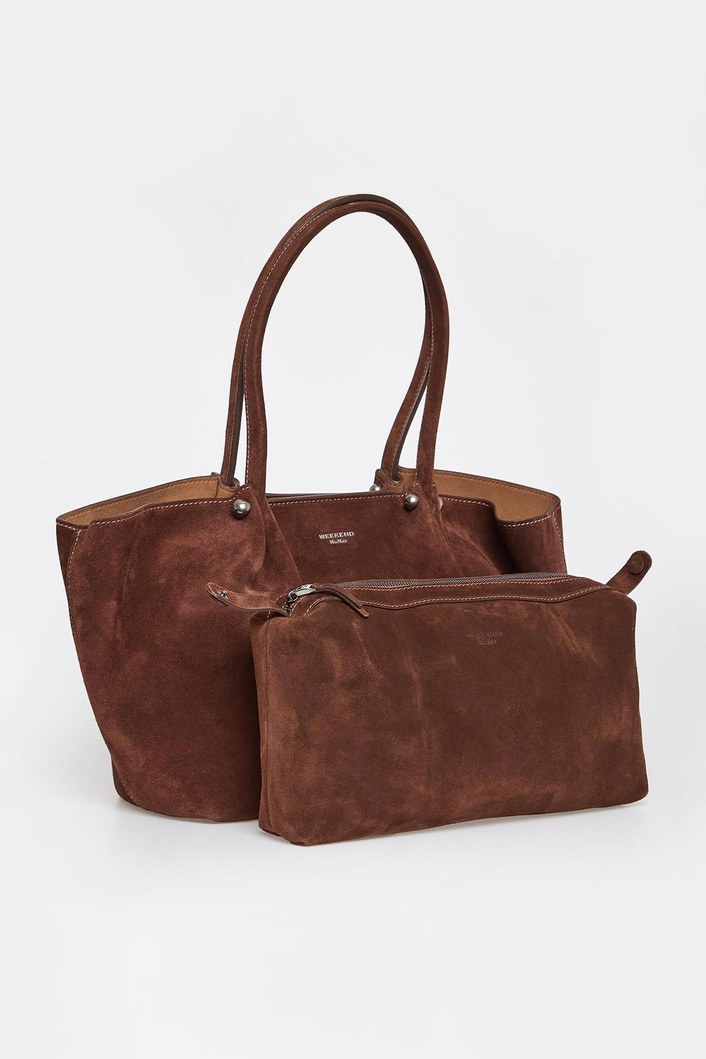 Torebka zamszowa Pesi WEEKEND MAX MARA