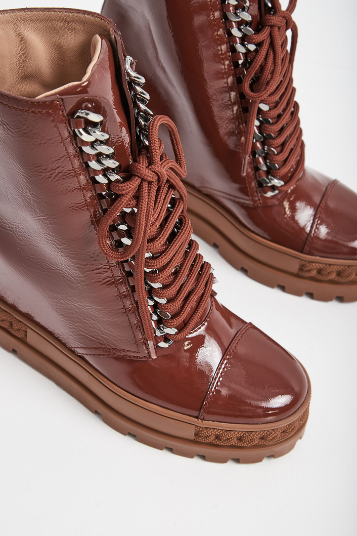 Botki skórzane CASADEI