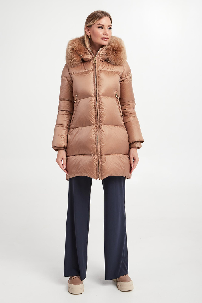 Płaszcz damski puchowy CESARE CASADEI