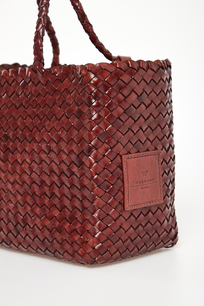 Torebka pleciony kuferek Orli WEEKEND MAX MARA
