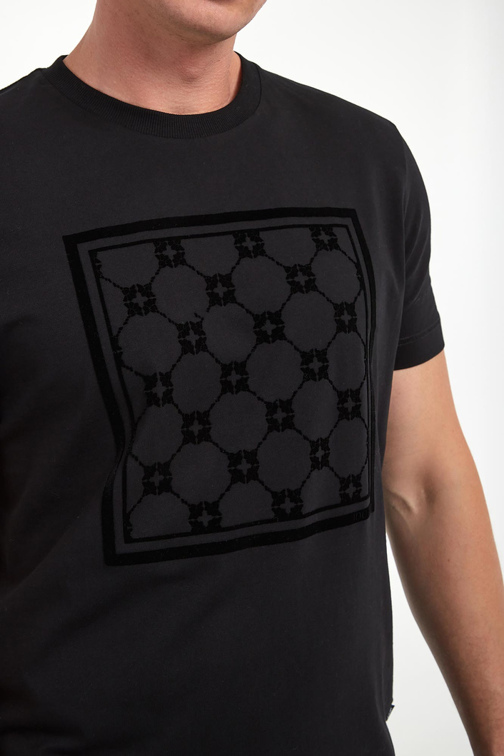 T-shirt męski z logo Bajo JOOP!