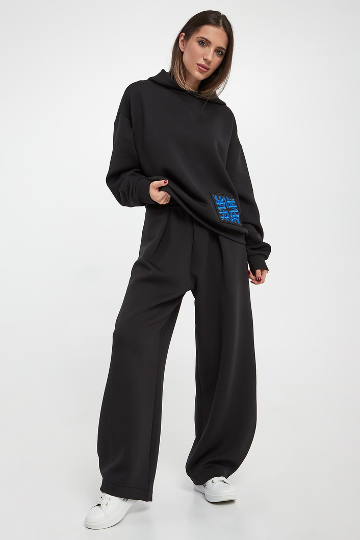 Spodnie damskie z logo Verite MMC STUDIO