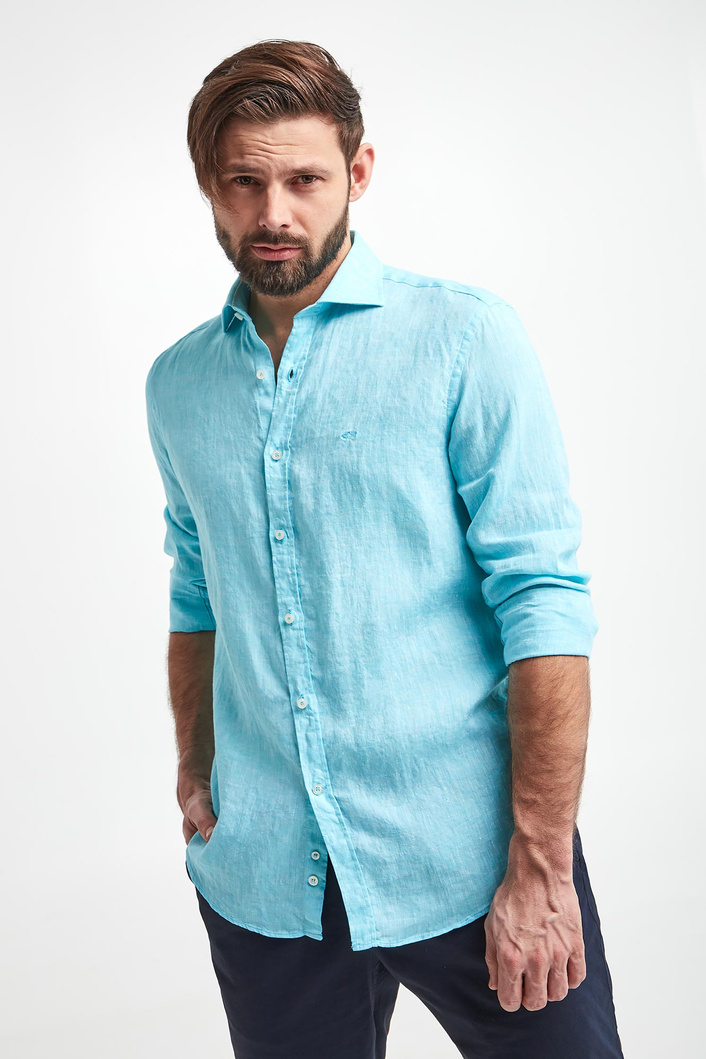 Koszula męska lniana PAUL&SHARK