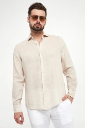 Koszula męska lniana PAUL&SHARK