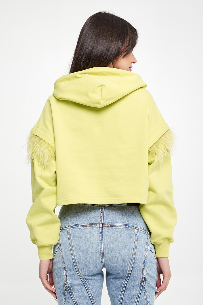 Bluza damska z piórami Avigliana PINKO