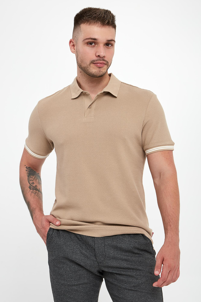 Polo męskie z dzianinowe Phillius JOOP! JEANS