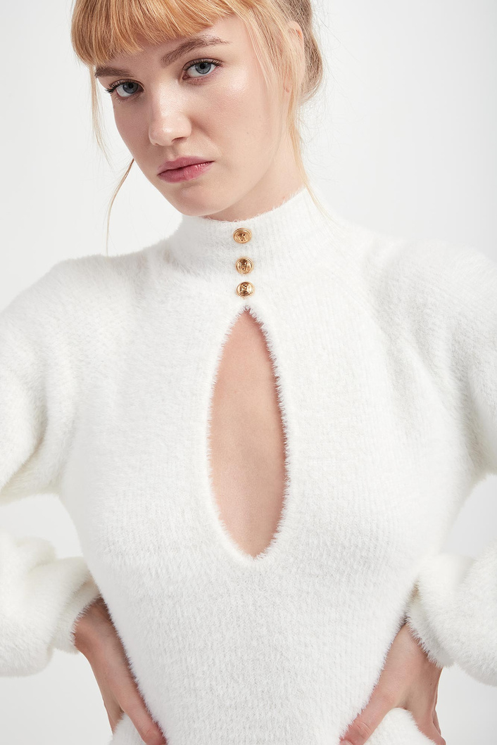 Sukienka futrzana ELISABETTA FRANCHI