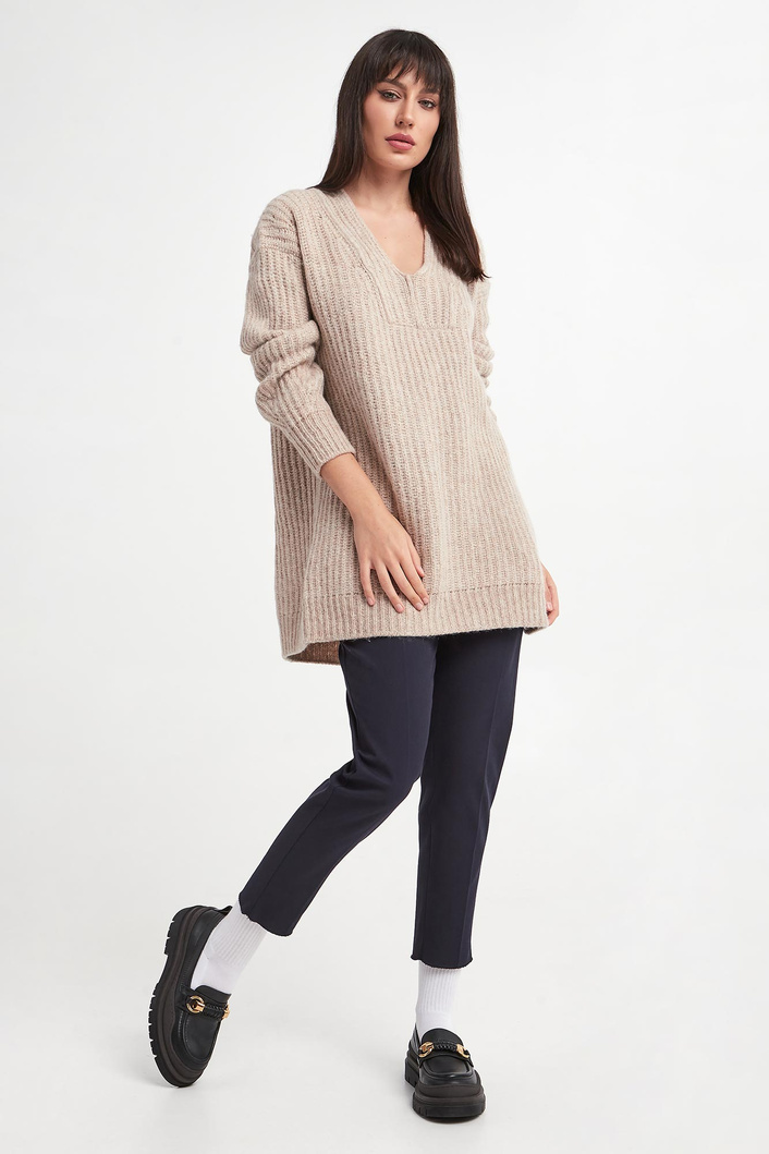 Sweter damski z alpaki Alida MAX MARA STUDIO