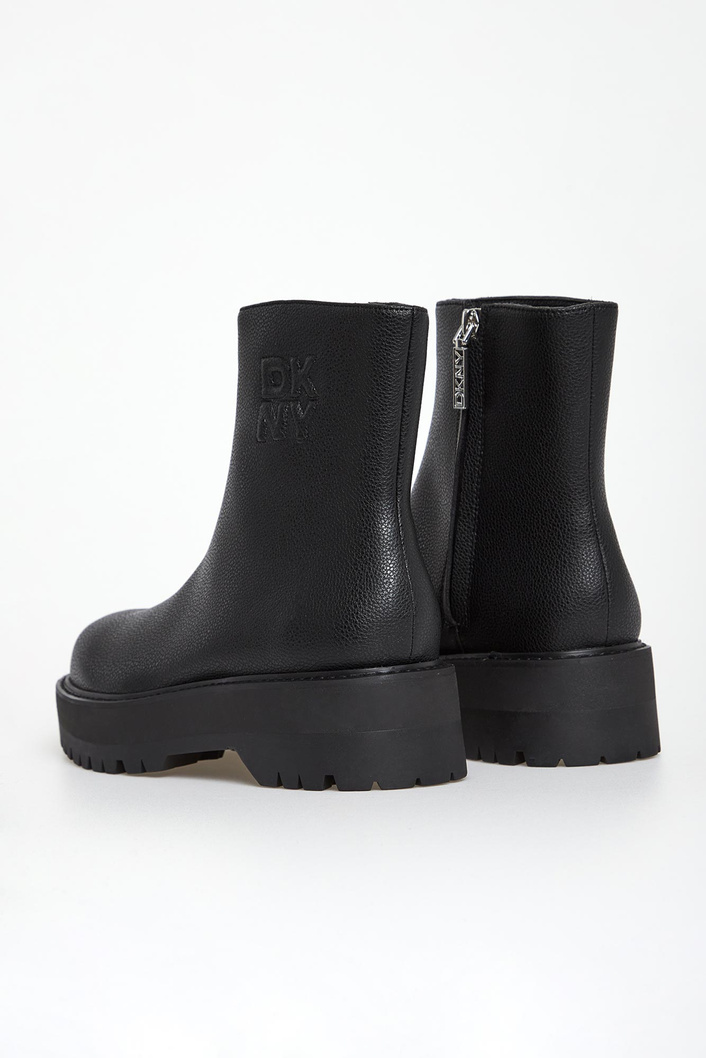 Botki damskie skórzane DKNY