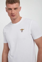 T-shirt męski z logo AERONAUTICA MILITARE