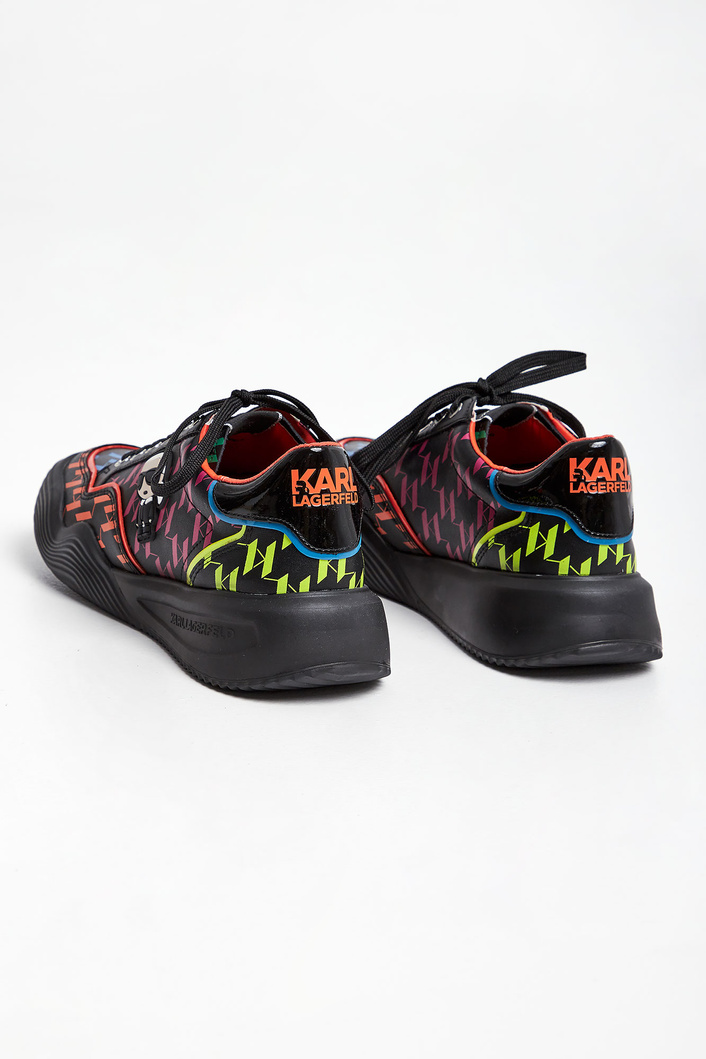 Sneakersy skórzane KARL LAGERFELD