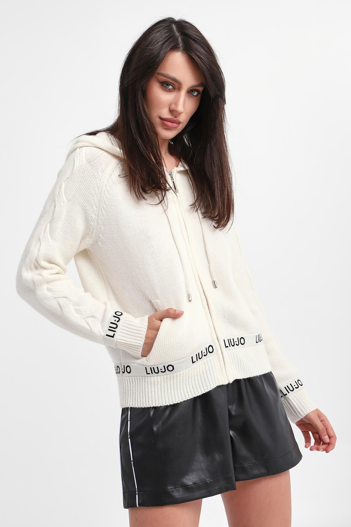 Sweter damski z kapturem LIU JO