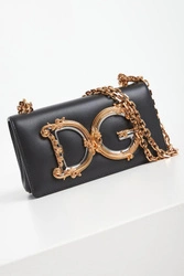 Torebka skórzana listonoszka DOLCE & GABBANA