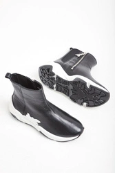 Sneakersy skórzane PATRIZIA PEPE