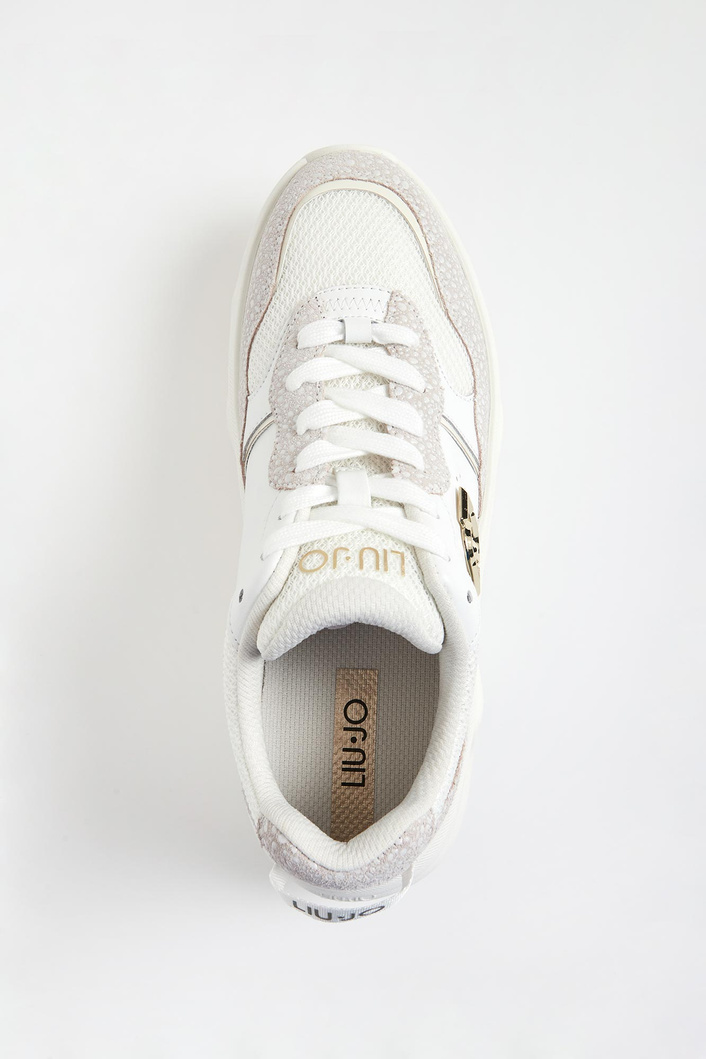 Sneakersy damskie skórzane LIU JO