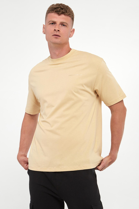 T-shirt męski z logo KARL LAGERFELD