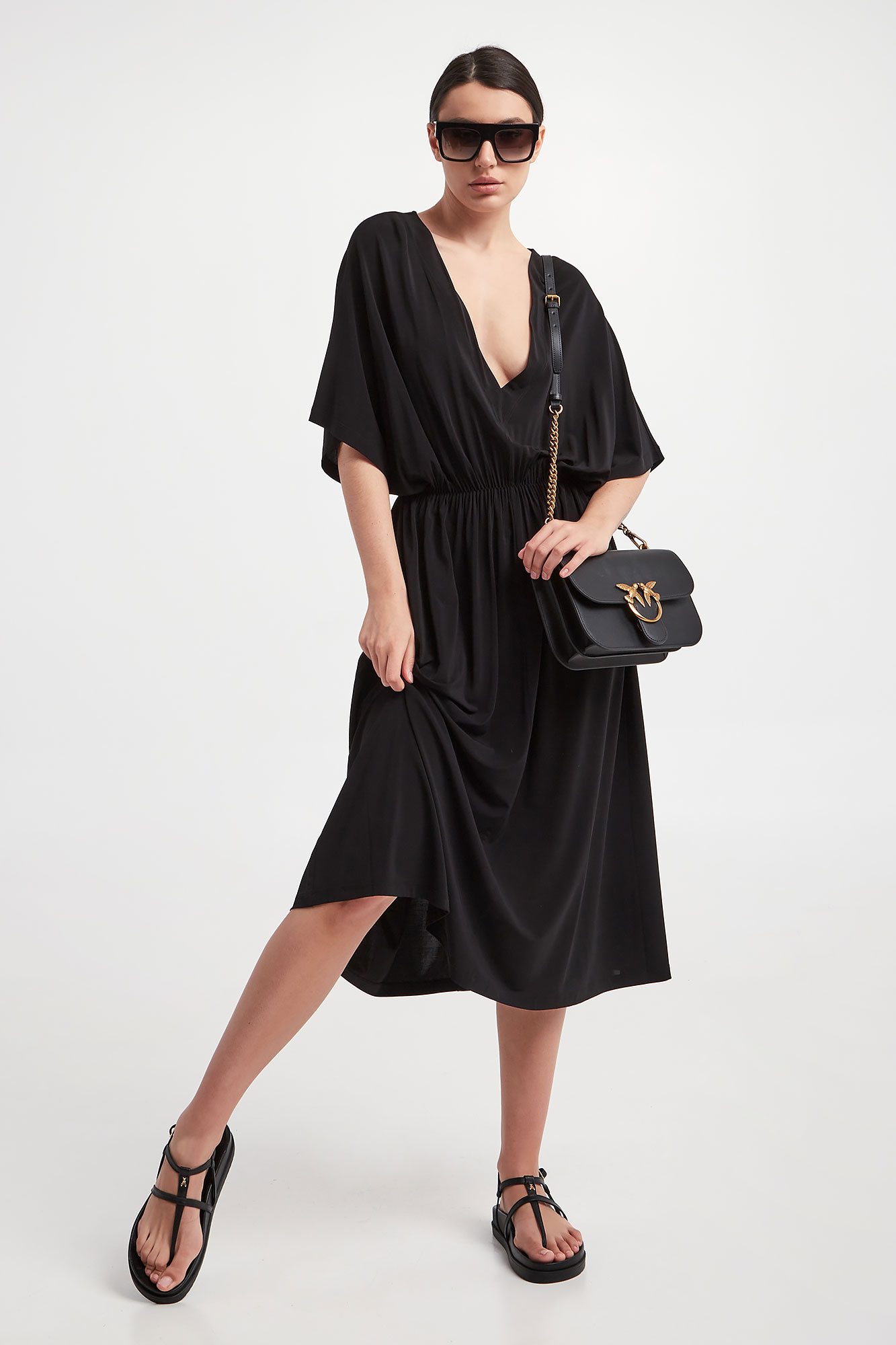 Sukienka Orano MAX MARA BEACHWEAR Czarny Regular