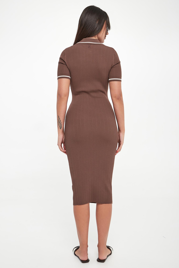 Sukienka midi ARMANI EXCHANGE