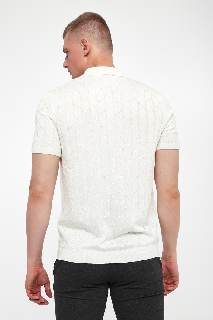 Sweter męski z krótkim rękawem Kenoro JOOP!