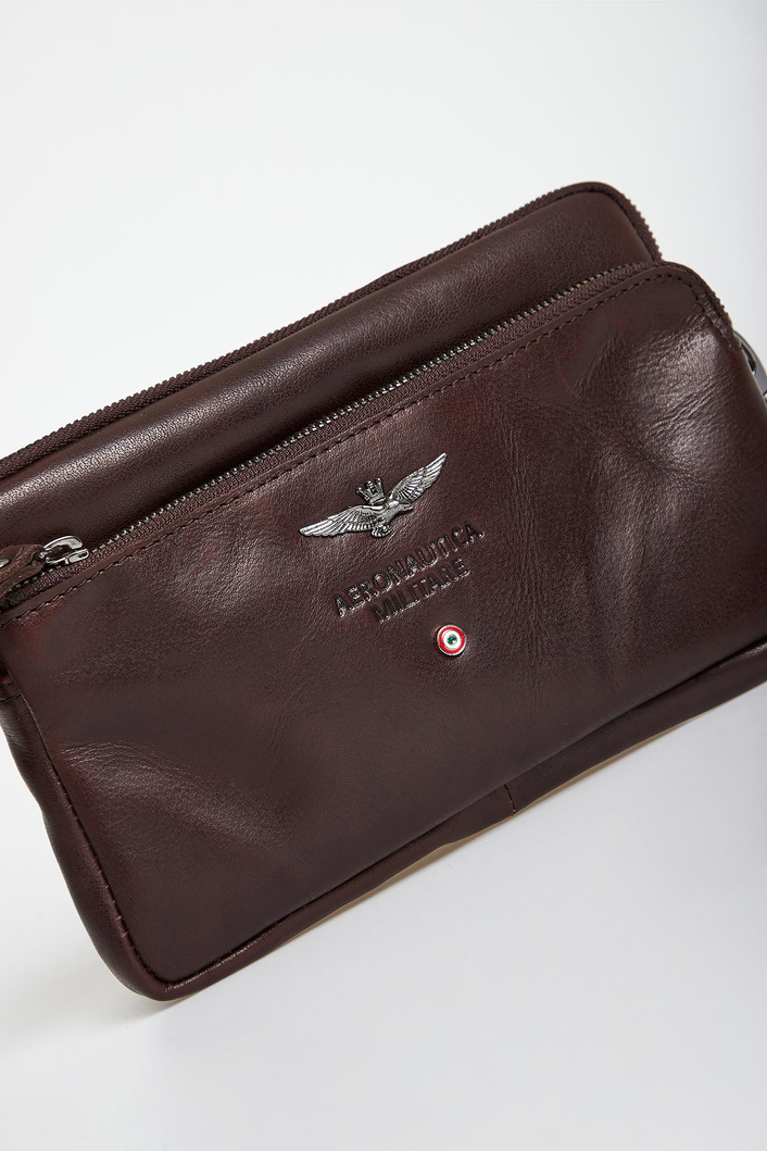 Saszetka męska skórzana AERONAUTICA MILITARE