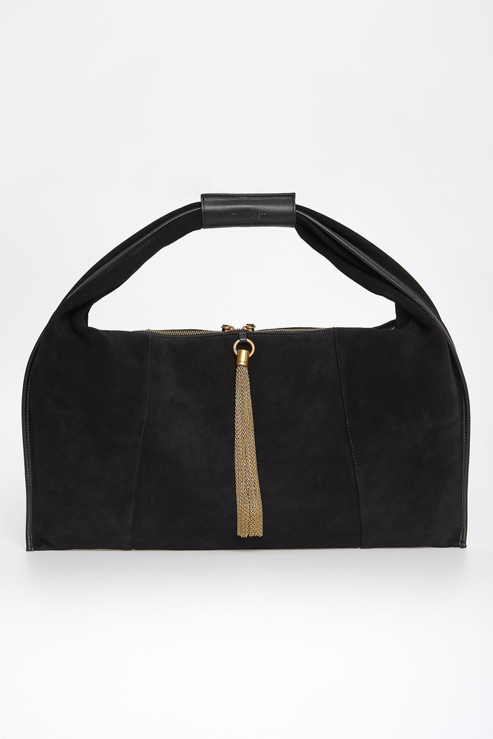 Torebka zamszowa shopperka TWINSET