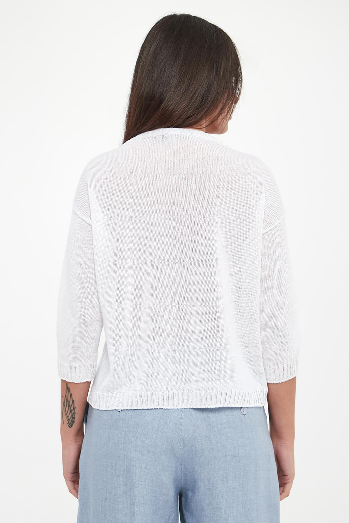 Sweter damski lniany Cannone WEEKEND MAX MARA