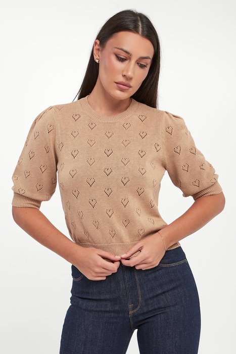 Sweter damski z dodatkiem kaszmiru TWINSET