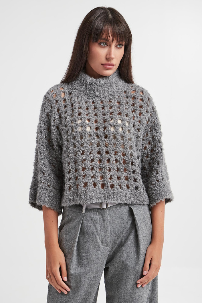 Sweter damski z angory PESERICO