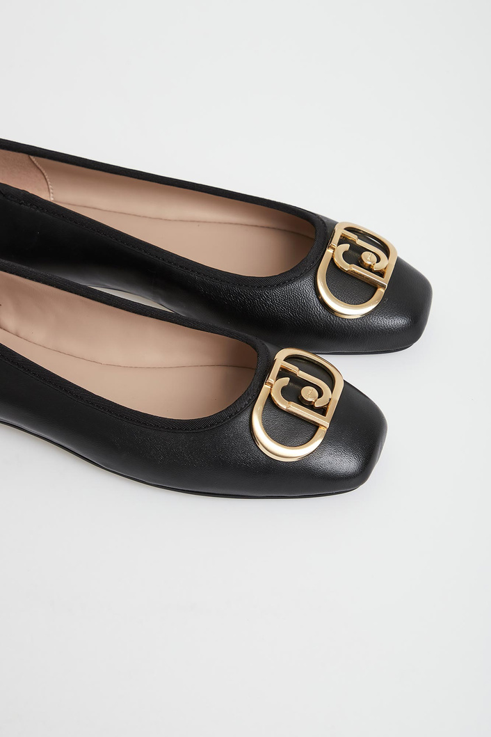 Baleriny skórzane LIU JO