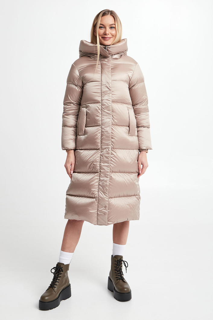 Płaszcz damski puchowy HETREGO