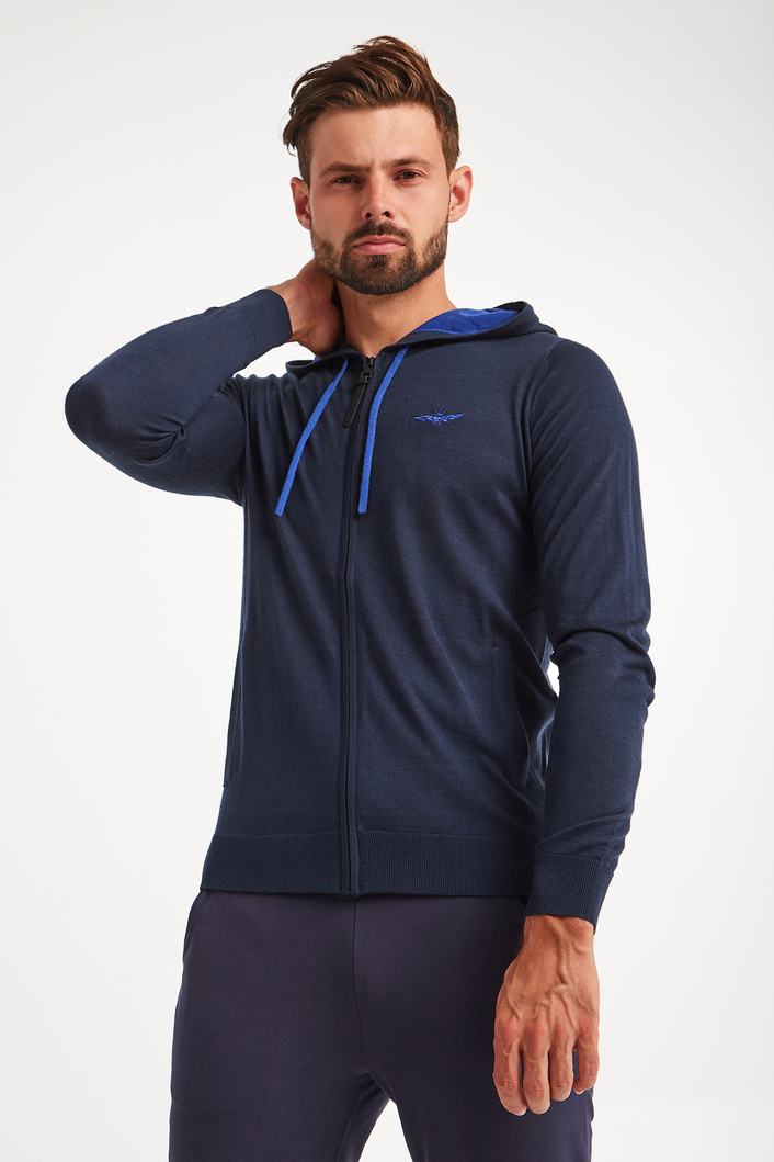 Sweter męski wełniany AERONAUTICA MILITARE