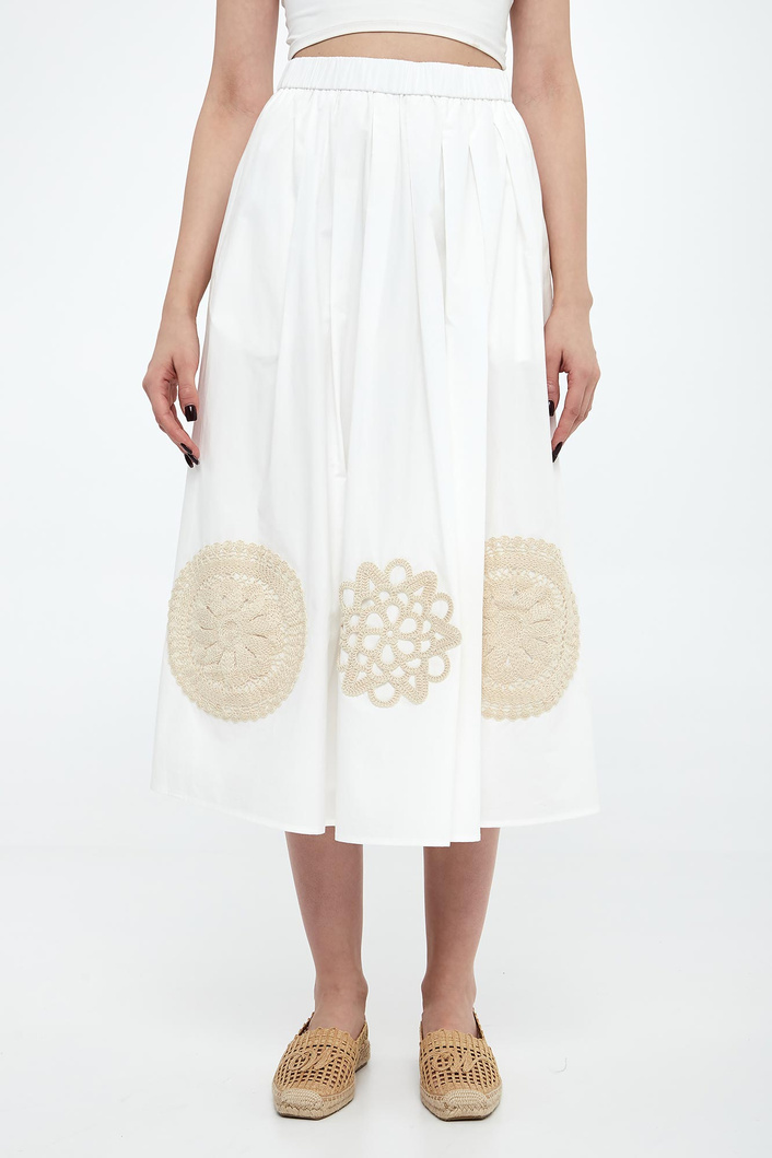 Spódnica midi z haftem Orme WEEKEND MAX MARA