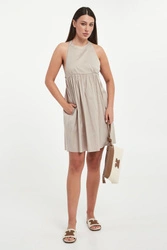 Sukienka mini Pantera MAX MARA BEACHWEAR
