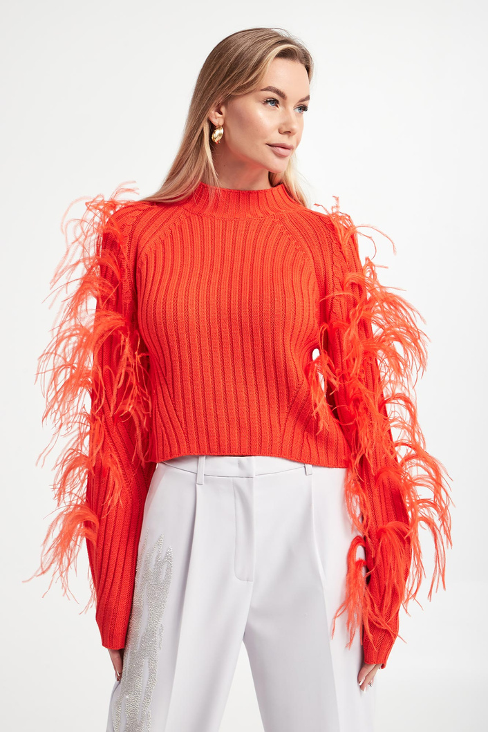 Sweter damski wełniany PATRIZIA PEPE