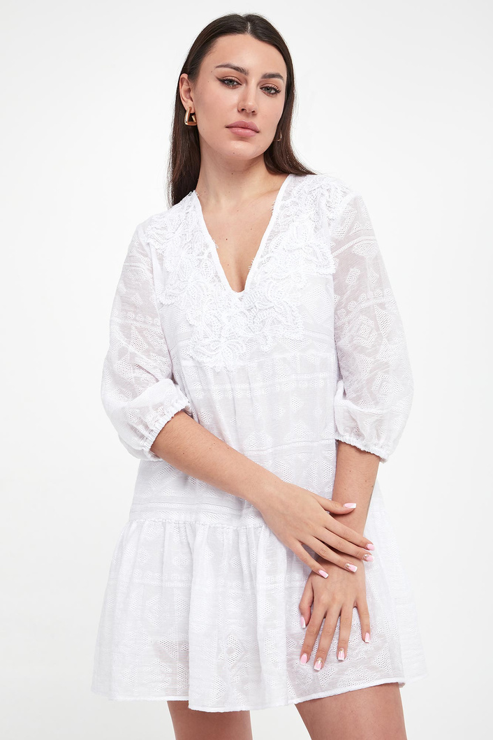 Sukienka ażurowa mini ERMANNO FIRENZE