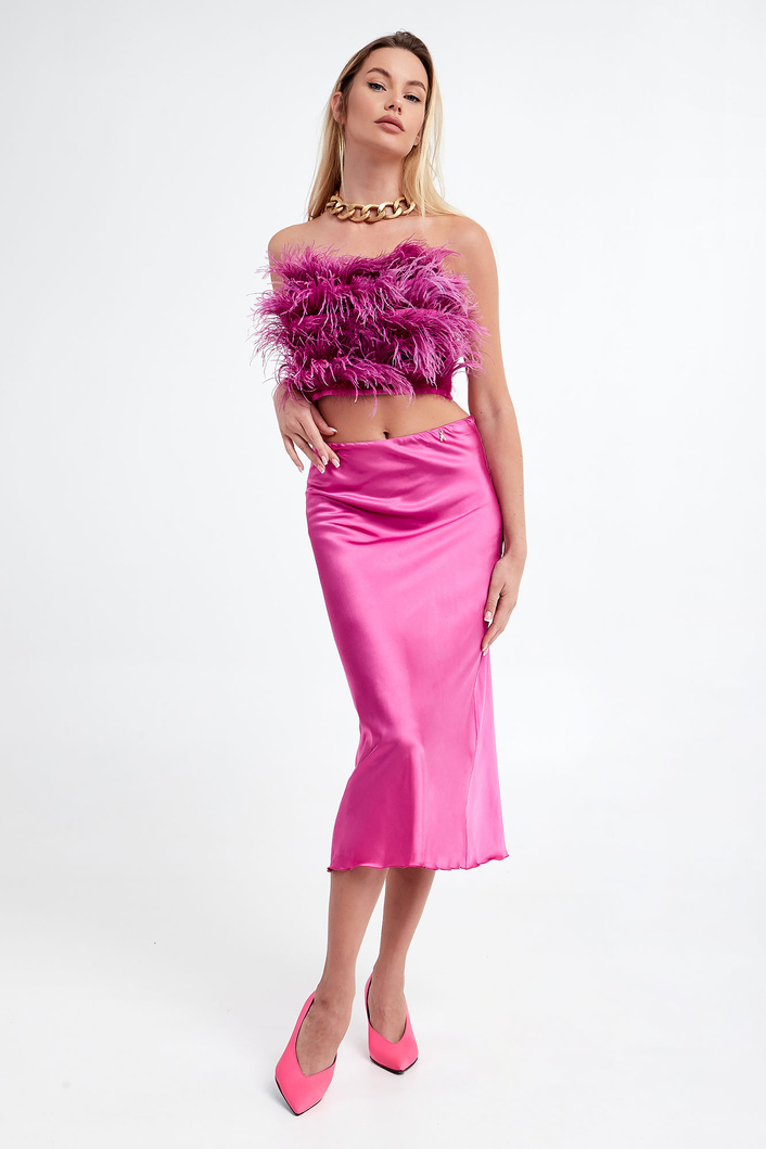 Spódnica satynowa PATRIZIA PEPE