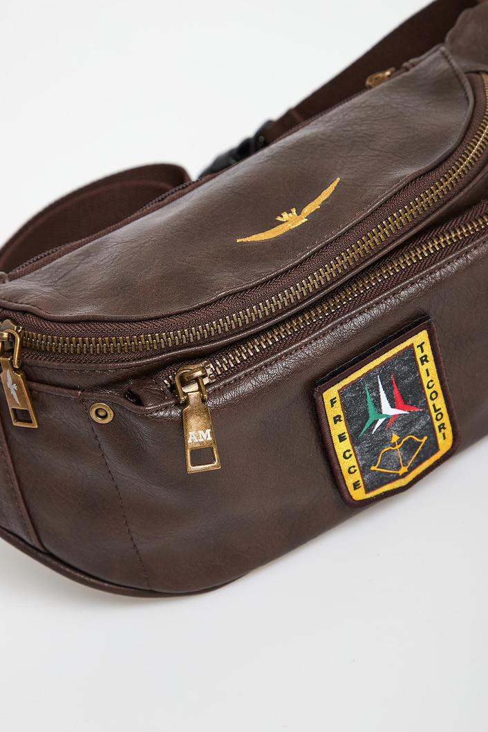 Nerka męska skórzana AERONAUTICA MILITARE