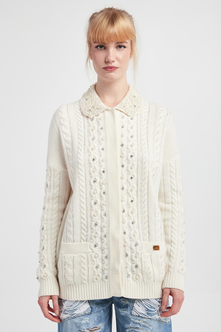 Kardigan damski wełniany ELISABETTA FRANCHI