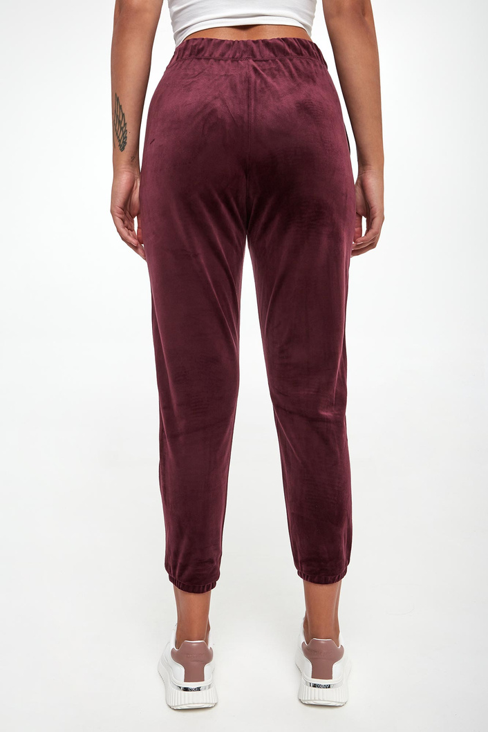 Spodnie damskie welurowe DKNY