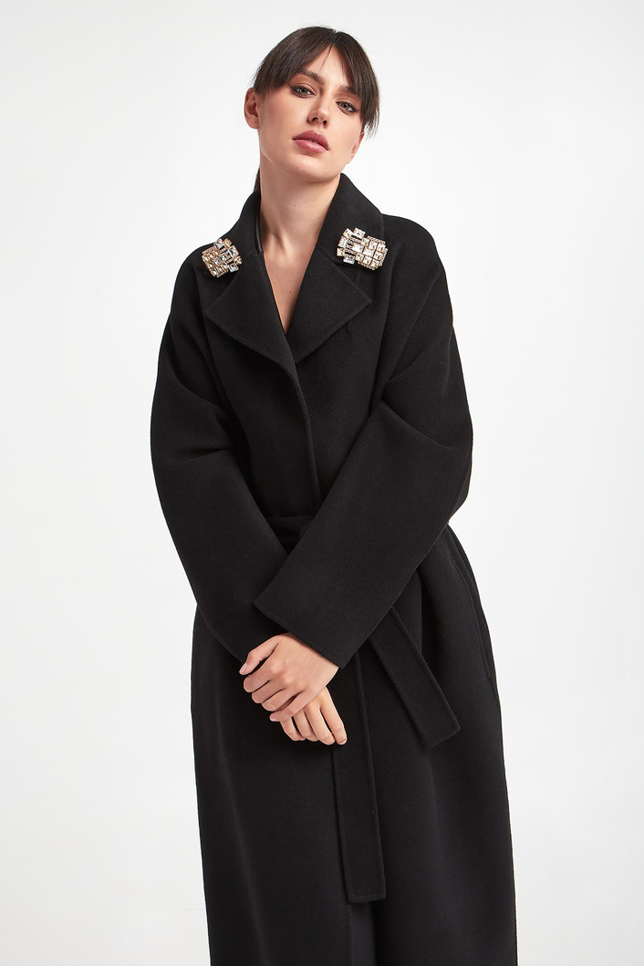 Płaszcz damski wełniany ELISABETTA FRANCHI