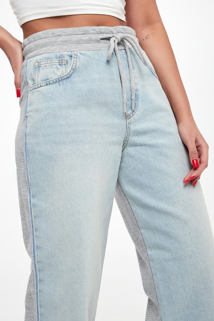 Spodnie damskie z denimem LIU JO